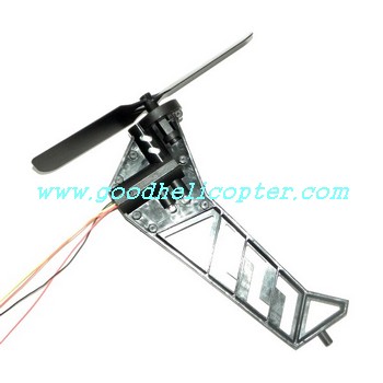 fq777-603 helicopter parts tail motor + tail motor deck + tail blade - Click Image to Close